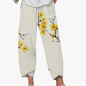 Floral Print Women's Pants